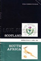 Scotland v South Africa 1965 rugby  Programmes